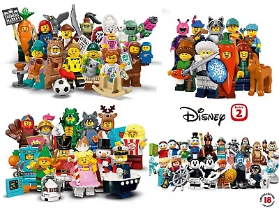 LEGO Marvel Series 2 24 23 22 Disney 100 Collectible Minifigures Authentic • $9.99