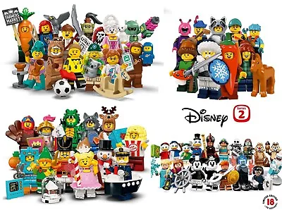 $5.69 • Buy LEGO Series 24, 23, 22, Disney 100 Collectible Minifigures Minifig Authentic