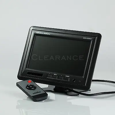  7 Inch  TFT PANEL DUAL IR TRANS STAND 2 VIDEO INPUT 1 AUDIO CAR MONITOR • $98.41