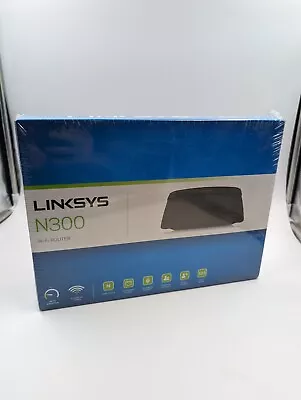 Linksys N300 Wireless Wi-Fi Router Model #E1200 NP New Sealed Box • $7