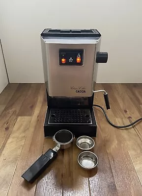 Gaggia Classic Coffee Machine (2001 Model) With Accessories And Baskets • £279