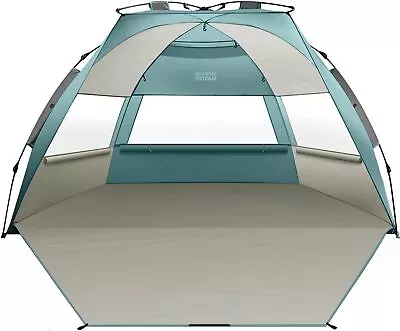 OutdoorMaster 4-Person Pop-Up Beach Tent - Easy To Install • $59.99