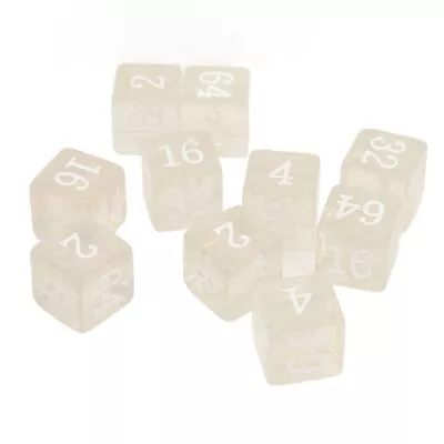 30PCS 6 Sided Number Dice 15.5mm Multiple Of 2 Number Math Dice For Kids DMS • $21.12