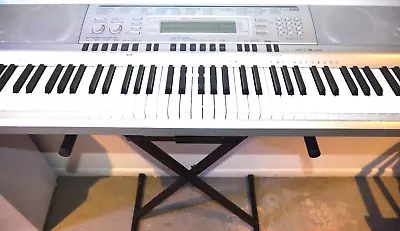 Casio WK-210 76-Key Electronic Keyboard With Stand & Power Adapter Included • $97.50