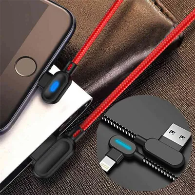 $7.21 • Buy Fast Cable LED Charger 11 12 13 Max For 5 6 7 8  USB Lead X XS XR Genuine IPhone