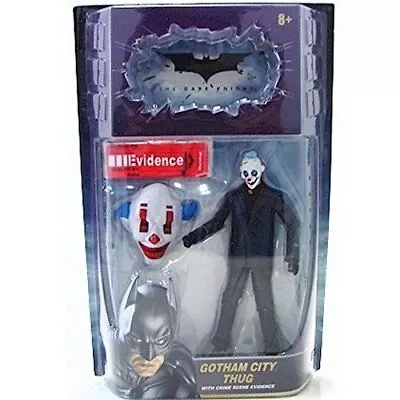 The Dark Knight Movie Movie Masters Gotham City Thug [Happy Mask] Action Figur • $21.94