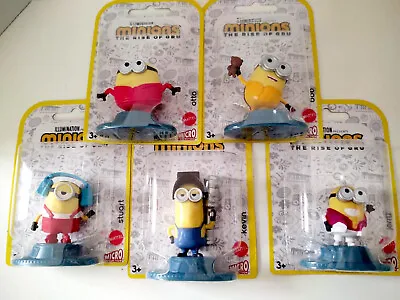 Lot Set Of 5 New Minions Rise Of Gru Mattel Micro Collection Figurines  • $9.99