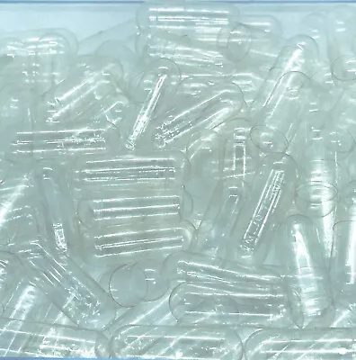 £599.99 • Buy Empty Clear Capsules Gelatin/ HPMC/ Pullulan Size #000 00 0 1&2 Premium Quality 