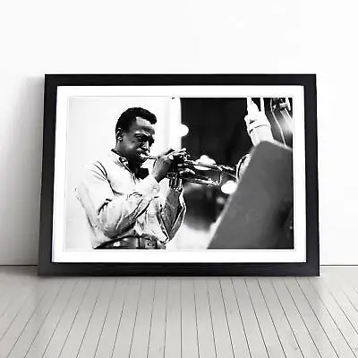 Miles Davis Wall Art Print Framed Canvas Picture Poster Decor Living Room • £34.95