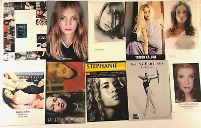 Model Agency Comp Cards -1990's Lot Of 20- Fashion Women-Nous Next-Lot#10 • $45.95