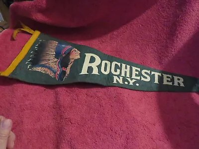 Vintage Rochester N.y. Felt Banner • $19.99