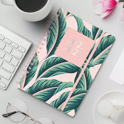 £4.99 • Buy Leaf 2022-2023 A5 Academic Mid Year Diary Day To A Page Spiral Student Diary