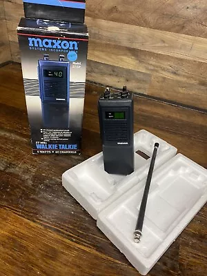 Maxon 27-LP Handheld Band Radio 40-Channel 5-Watt Citizens Vintage Walkie Talkie • $28