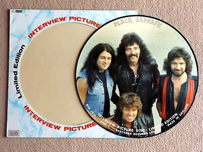 Black Sabbath - 12  Interview Picture Disc • £18