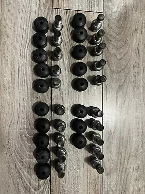 2015-2021 VW Golf GTI R MK7 17mm OEM Genuine Lugnuts W/ Aftermarket Plastic Caps • $50