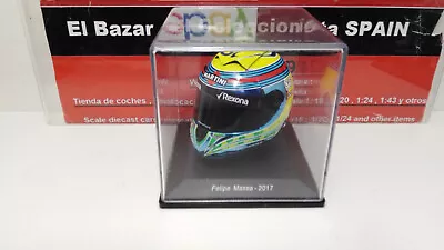 2017 Felipe Massa 1/5 Helmet Helmet Helmet - 3L 050 • $30.87