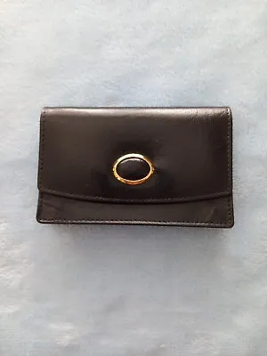 £15 • Buy Jane Shilton Small Black Leather Coin/card/key Purse