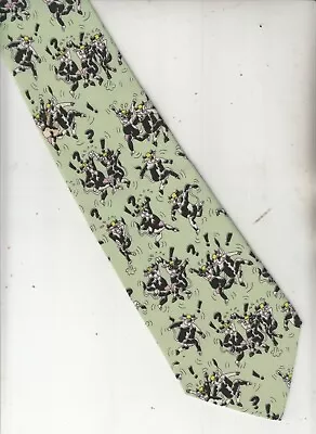 Music Theme-Dancing-[Michel Jordi]-100% Silk-Made In Switzerland-26-Men's Tie • $42.37