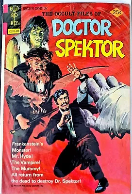 THE OCCULT FILES OF DR. SPEKTOR #9 Gold Key Comics VFN- HORROR SUSPENSE 1974 • £5.99