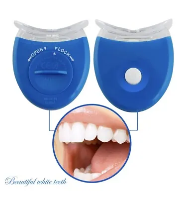 $6.89 • Buy Handheld Dental Teeth Tooth Whitening LED Blue Light Lamp BATTERIES INCLUDED:)