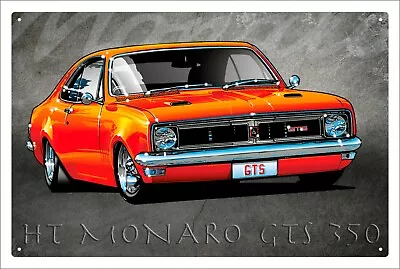 Holden GTS Monaro HT Coupe Brand New.  Tin Metal Sign MAN CAVE Brand New  • $13