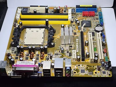 Asus M2NPV-VM Micro-ATX  Socket AM2 Motherboard W/AMD Athlon 64 X2/4 GB DDR2 • $50