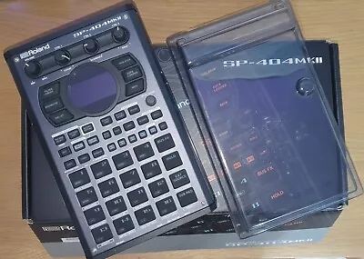 Roland SP-404 MKII Sampler And Effector. Boxed + Decksaver Protective Cover  • £185