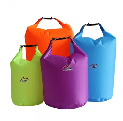 5-40L Water Resistance Dry Bag Storage Sacks Camping Hiking Kayak Outdoor Sports • £5.25