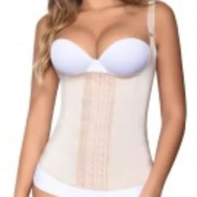 Vedette Renee 3-Row Corset Size Large Nude  New Sealed • $35