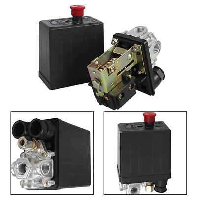 £9.36 • Buy 175 PSI Relief Gauge Compressor Pressure Control Switch Air Regulator Valve Tool
