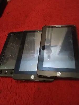 $50 • Buy Lot 3, KYROS COBY Tablet - For Parts Only (Unknown Condition) 
