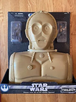 Star Wars Original Trilogy Collection C-3PO Carry Case Han Chewbacca 2004 New • $35