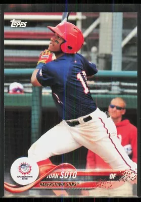 2018 Topps Pro Debut Juan Soto Rookie Hagerstown Suns #133 • $9.99