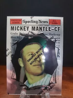 1997 Topps Mickey Mantle Sporting New - Protective Cover Intact • $2