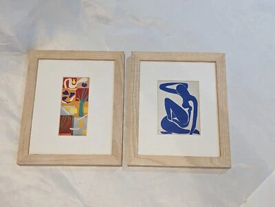 £12.99 • Buy Henri Matisse Prints X2 - 'blue Nude I' & 'vegetaux' Framed Prints