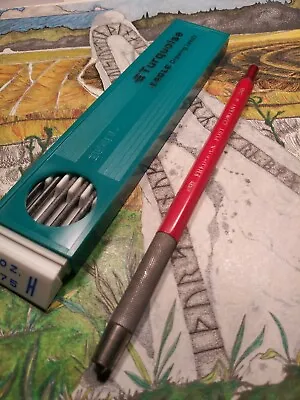 Frederick Post Lead Holder/Pencil+Turquoise Leads+K & E+Drafting+Castell+Reform • $8.95
