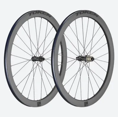 Token C45 Disc 45mm Road Racing Wheelset Shimano • $649