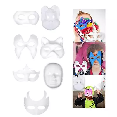 Masquerade Mask Kids Craft Cosplay Party Decorating For Holiday Decoration • $12.41