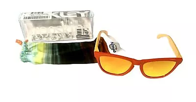 Oakley Limited Ed Frogskins Aquatique Hotspot With Fire Iridium 24-359 • $95