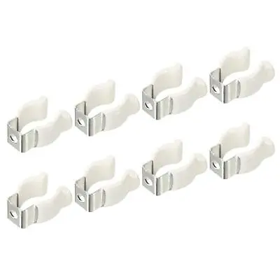 12pcs T5 U Clips Holder Bracket For Fluorescent Tube Mounting Stainless Steel  • £10.54