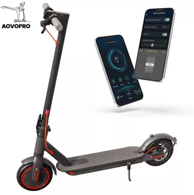 AOVOPRO Folding Adult Electric Scooter M365 ES80 Commuter EScooter  31KM Xmas • $235.99