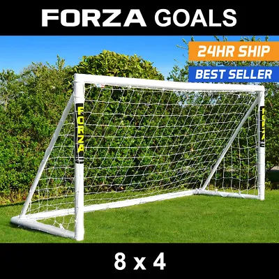 FORZA Football Goal | 8ft X 4ft | Locking Model Garden Goal | Kids Goal | PVC • £95.99