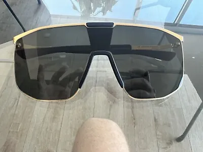 Mykita Mylon Sunglasses Hybrid Yarrow Col 315 Size 140 Black/Gold Unisex... • $275