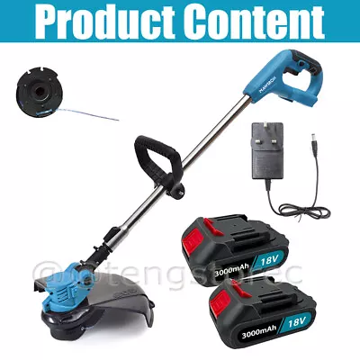 For Makita DUR181Z LXT 18V Cordless Strimmer Grass Trimmer Garden Edger 3000mAh • £62.60