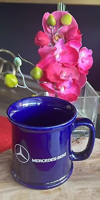MERCEDES - BENZ Coffee Mug Cup /Galaxy VIP Collection  Dark Blue VGC #136 • $19.99