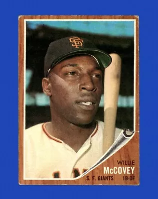 1962 Topps Set-Break #544 Willie Mccovey LOW GRADE (crease) *GMCARDS* • $10.50