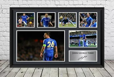 John Terry Signed Photo Print Chelsea FC Poster Football Memorabilia • £7.19