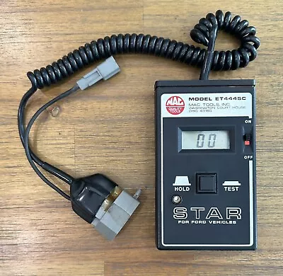 Mac Tools STAR Tester For Ford Vehicles Model ET444SC With Case • $50