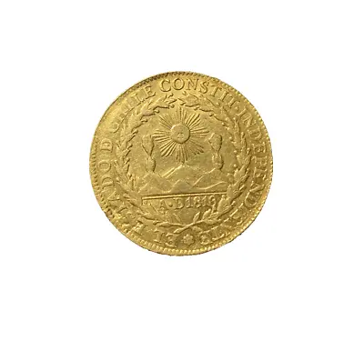 Chile 1834 Gold 8 Escudos Circulated • $3200