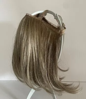 Jon Renau 100% Modacrylic Blond Angled Bob 3/4 Wig Hair Extention • $174.99